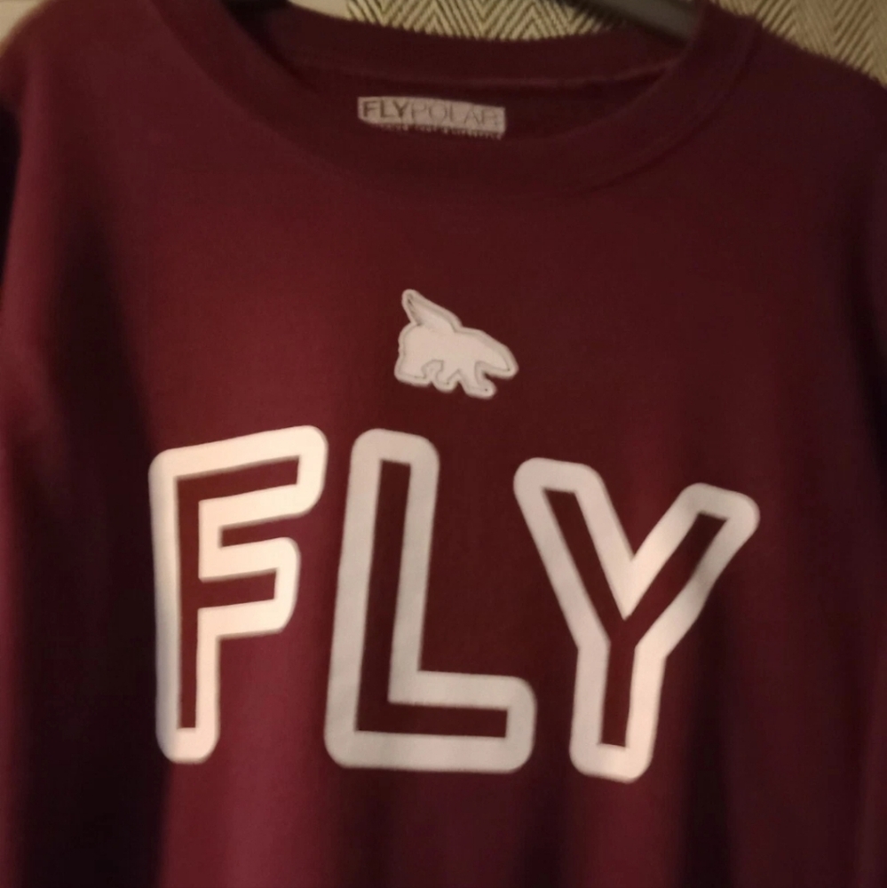 Fly Polar Maroon Sweatshirt